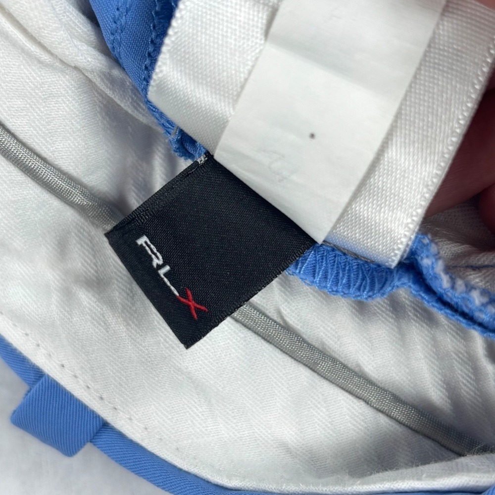 Ralph Lauren Chino Pants Light Blue Performance Stretch Preppy RLX Coastal 38x32 - Picture 7 of 14